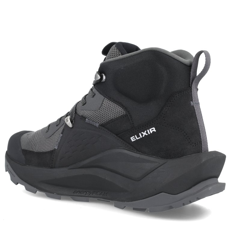 Кросівки високі Salomon Elixir Mid GTX M - чорні/ сірі