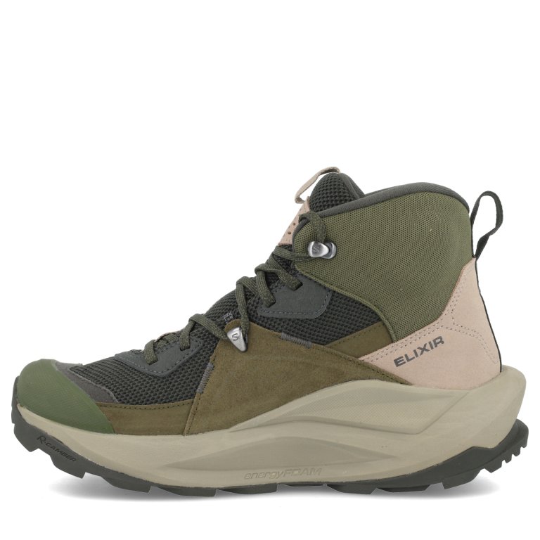 Взуття Salomon Elixir Mid GTX M - зелений
