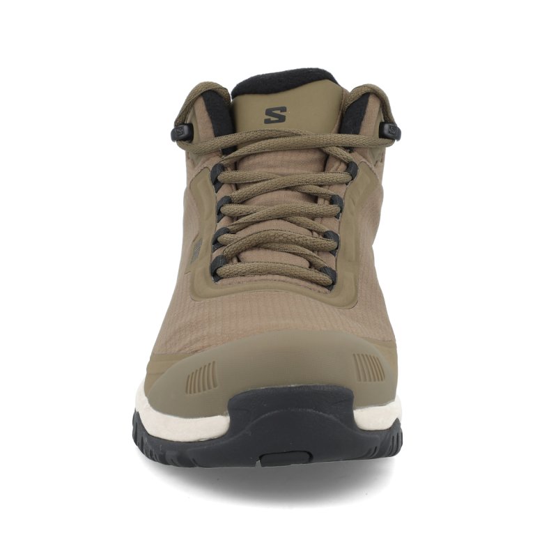 Черевики Salomon Shelter WP M - коричнево/чорні