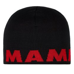 Шапка Mammut - чорна/червона
