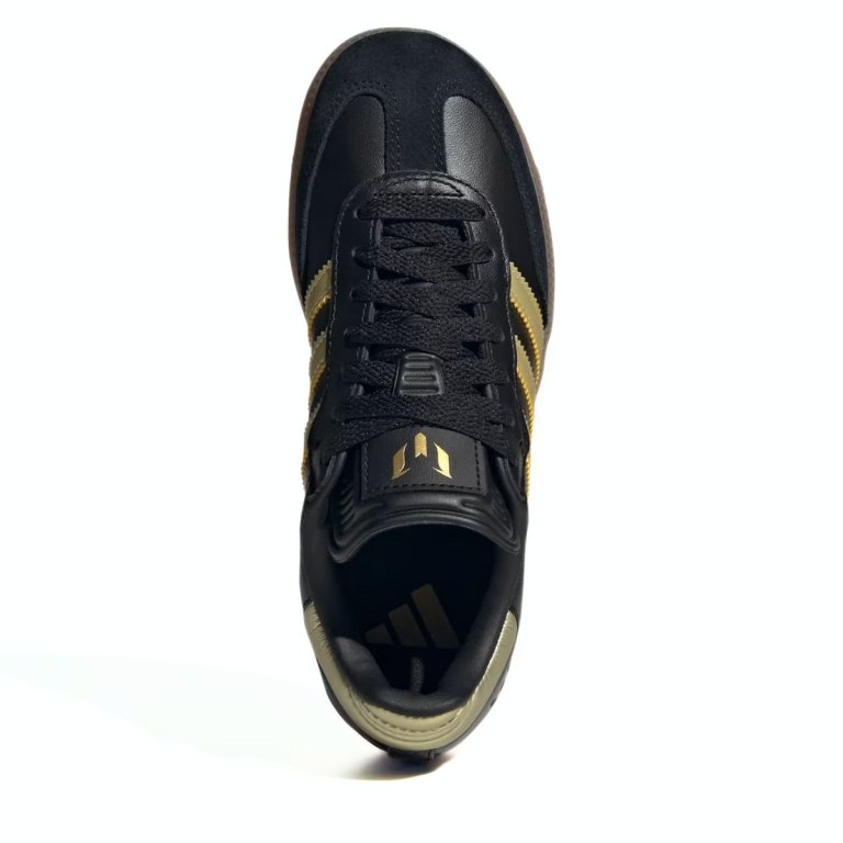 Кросівки Adidas Samba Messi J - чорно/золоті