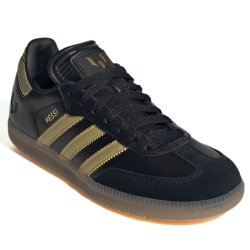 Кросівки Adidas Samba Messi J - чорно/золоті