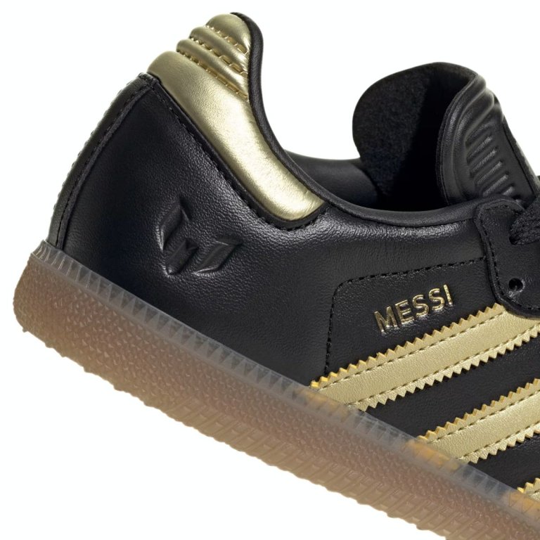 Кросівки Adidas Samba Messi J - чорно/золоті
