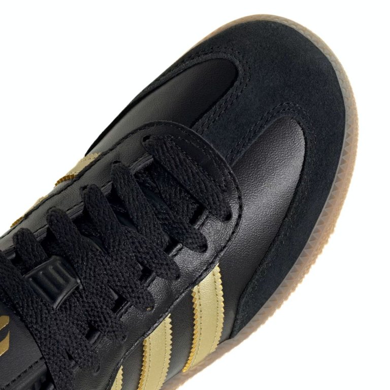 Кросівки Adidas Samba Messi J - чорно/золоті