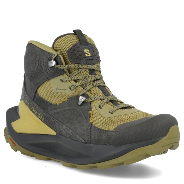 Кросівки високі Salomon Elixir Mid GTX M - зелені/ чорні