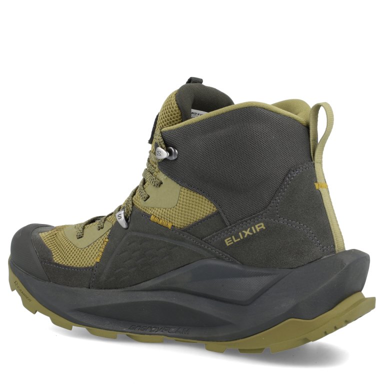 Кросівки високі Salomon Elixir Mid GTX M - зелені/ чорні