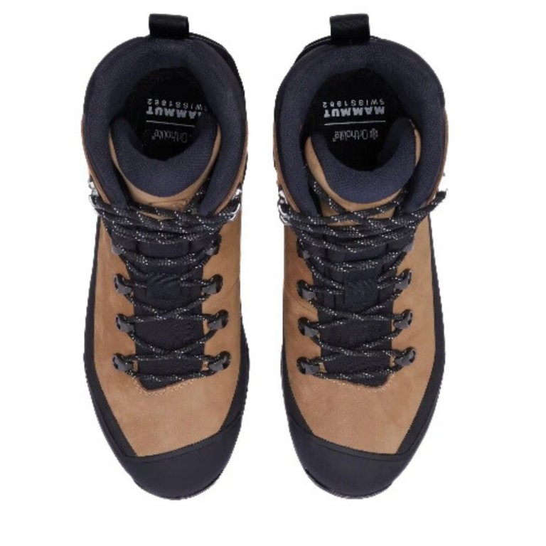 Черевики Mammut Blackfin Leather High GTX M - коричневі