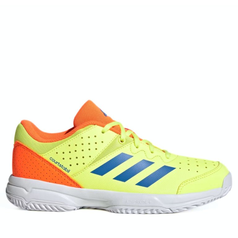 Кросівки Adidas Court Stabil J - жовто/помаранчеві