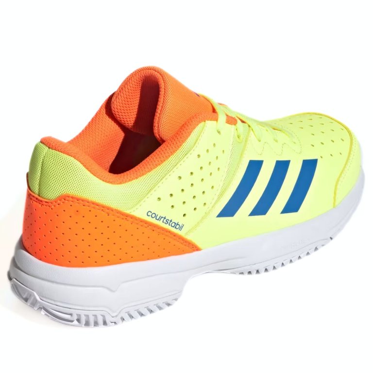 Кросівки Adidas Court Stabil J - жовто/помаранчеві