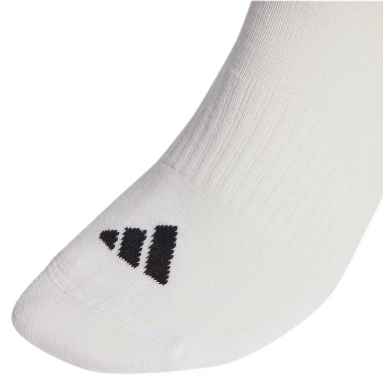 Шкарпетки Adidas 3-Stripes Cuffed Sportswear Crew 3P Socks - білі