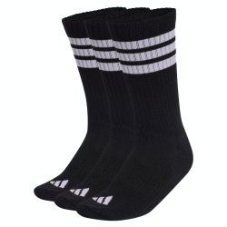 Ponožky Adidas 3-Stripes Cushioned Sportswear Crew 3P - čierna