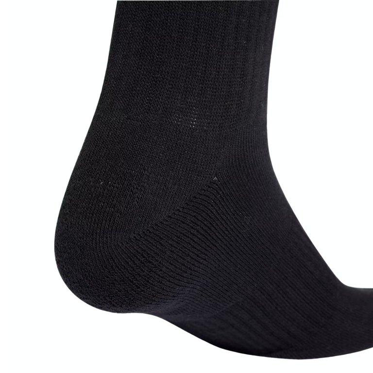 Шкарпетки Adidas 3-Stripes Cuffed Sportswear Mid 3P Socks - чорні