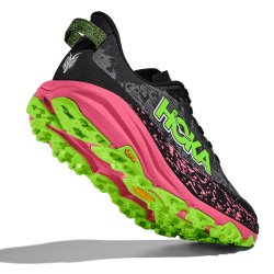Кросівки Hoka Speedgoat 6 M - чорно/зелено/рожеві