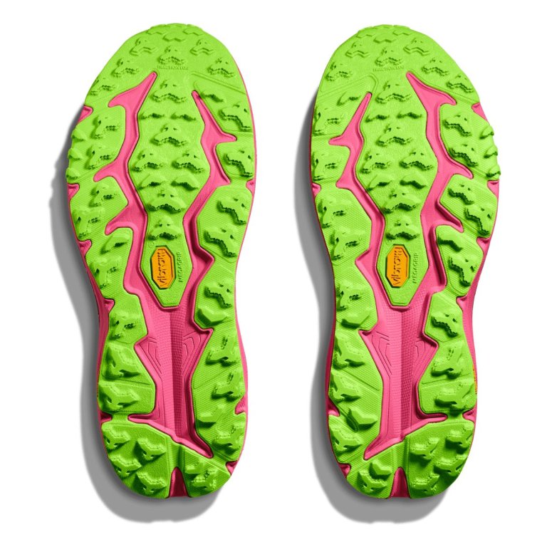 Кросівки Hoka Speedgoat 6 M - чорно/зелено/рожеві