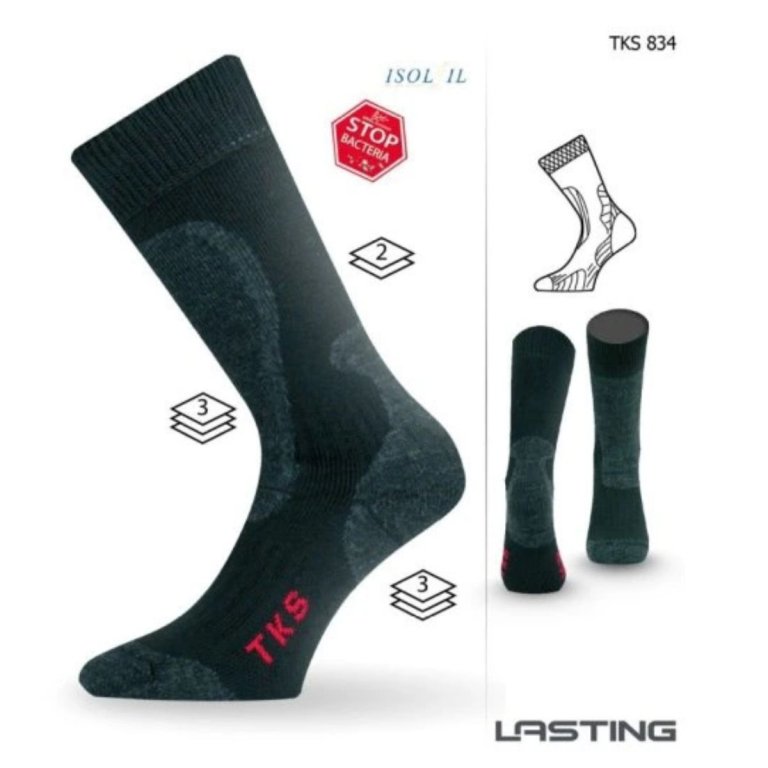 Шкарпетки Lasting Z-TKS-834 - чорні