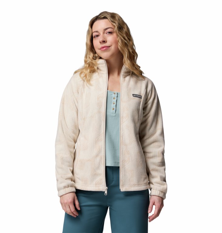 Кофта Columbia Benton Springs™ Printed Full Zip W - бежева