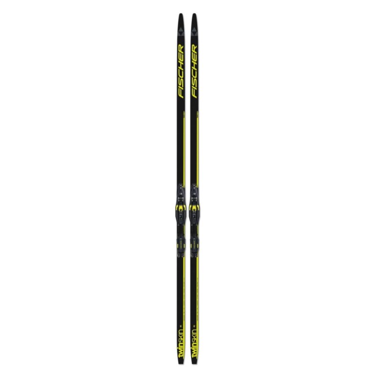 Běžky Fischer Twin Skin RC Stiff IFP - černá