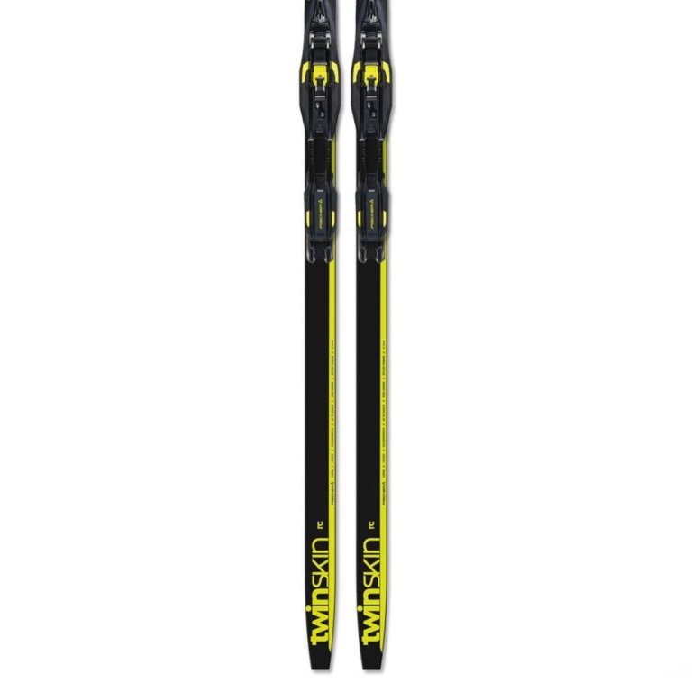 Běžky Fischer Twin Skin RC Stiff IFP - černá