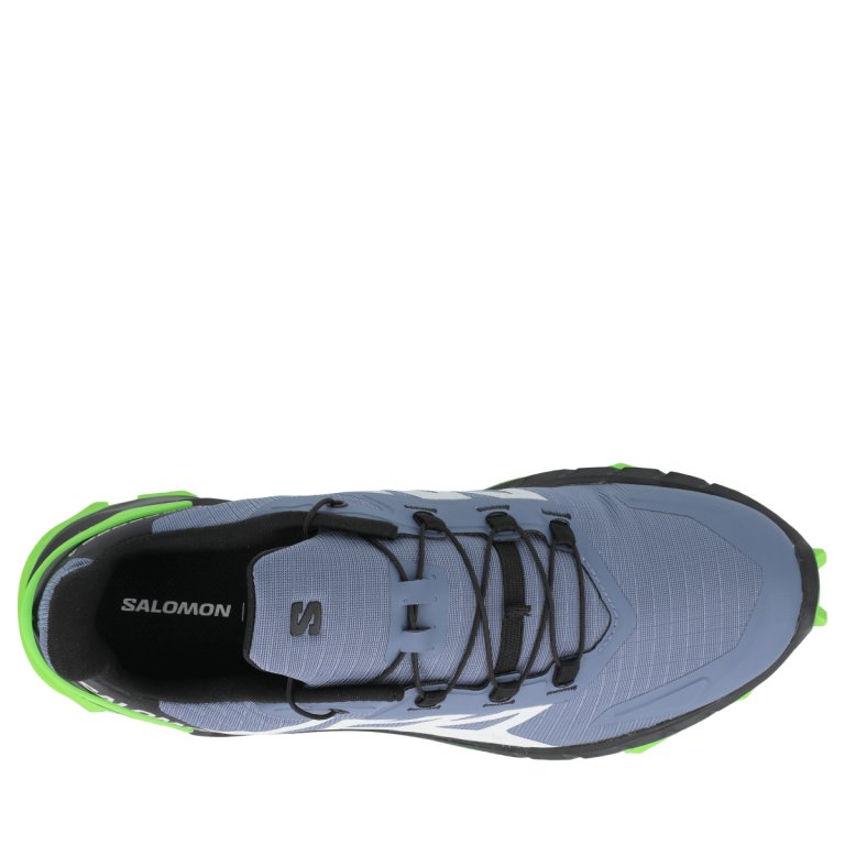 Кросівки Salomon Supercross 4 M - сіро-блакитні /чорні/ зелені