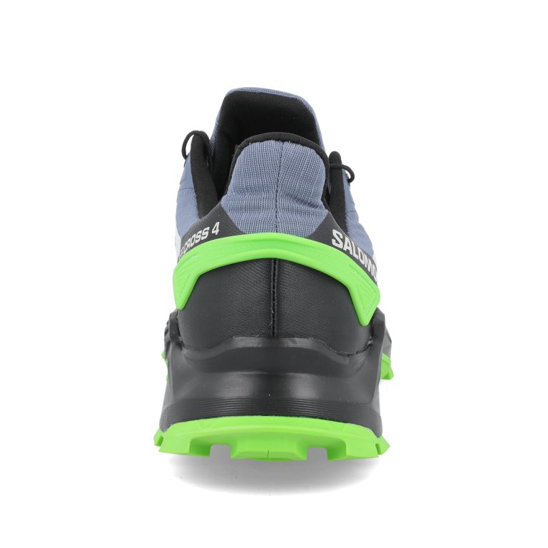 Кросівки Salomon Supercross 4 M - сіро-блакитні /чорні/ зелені