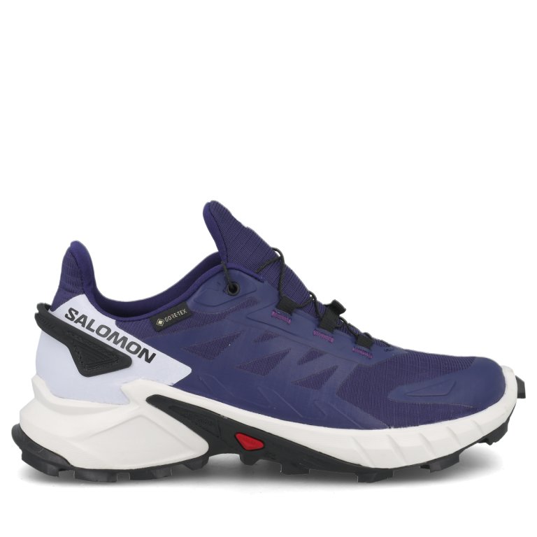 Взуття Salomon Supercross 4 GTX W - синій/білий/чорний