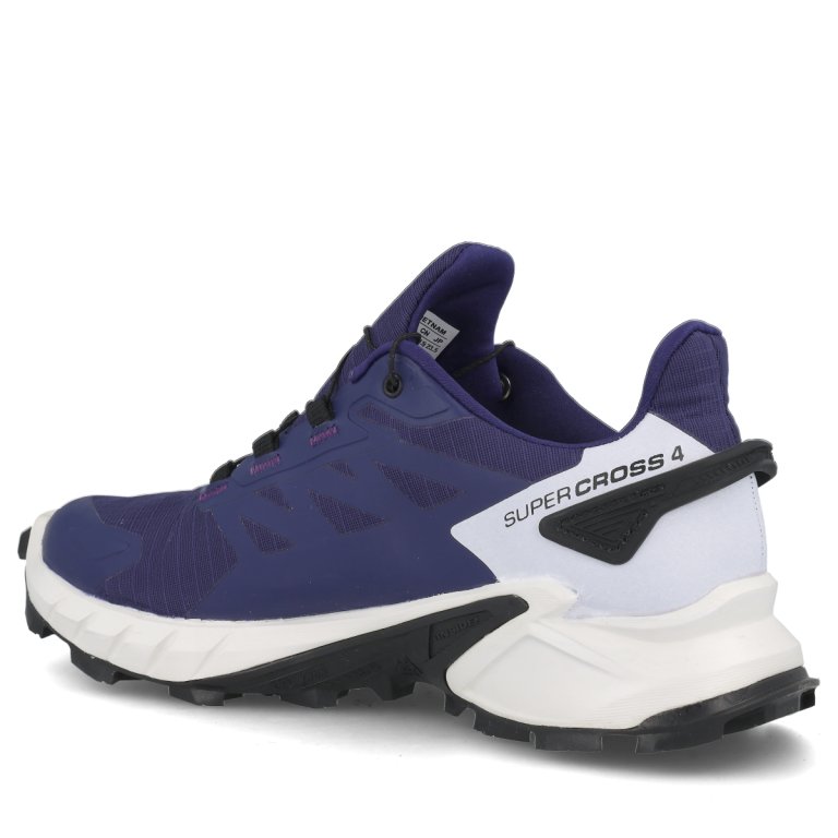 Взуття Salomon Supercross 4 GTX W - синій/білий/чорний