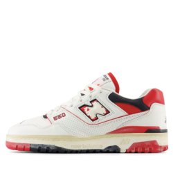 Кросівки New Balance 550s - біло/червоні