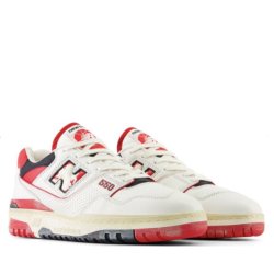 Кросівки New Balance 550s - біло/червоні