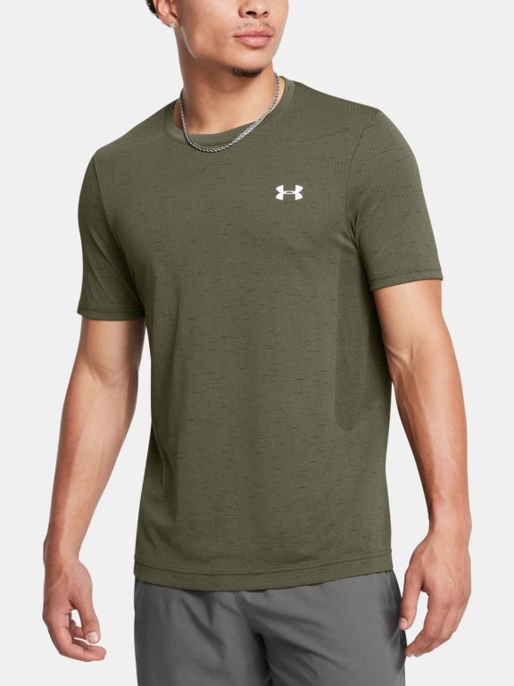 Футболка Under Armour Vanish Seamless SS Man gray green