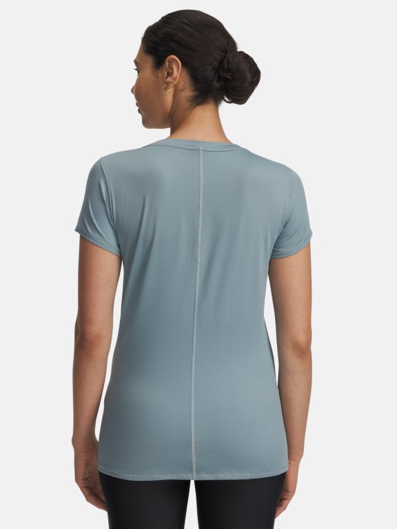 Футболка Under Armour Tech Mesh SS Wmn gray green