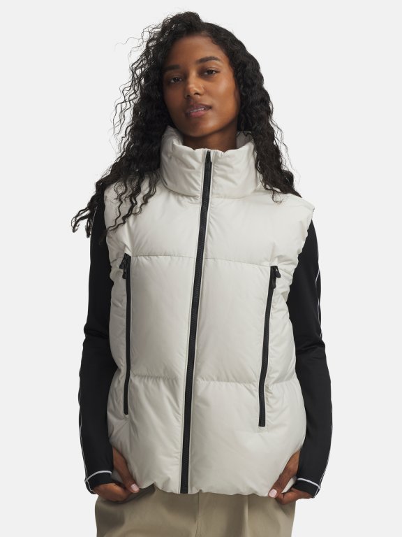 Жилет Under Armour Limitless Down Puffer Vest Wmn white