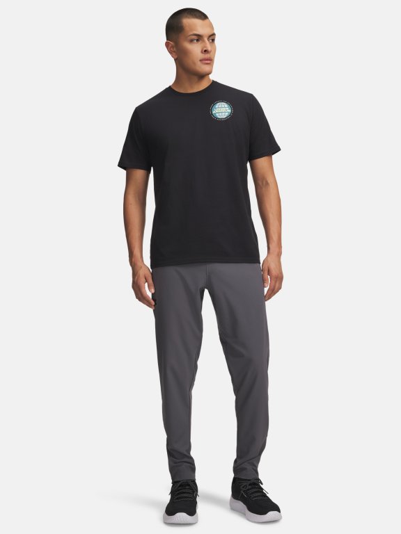 Штани Under Armour Vanish Woven зелено-сірі