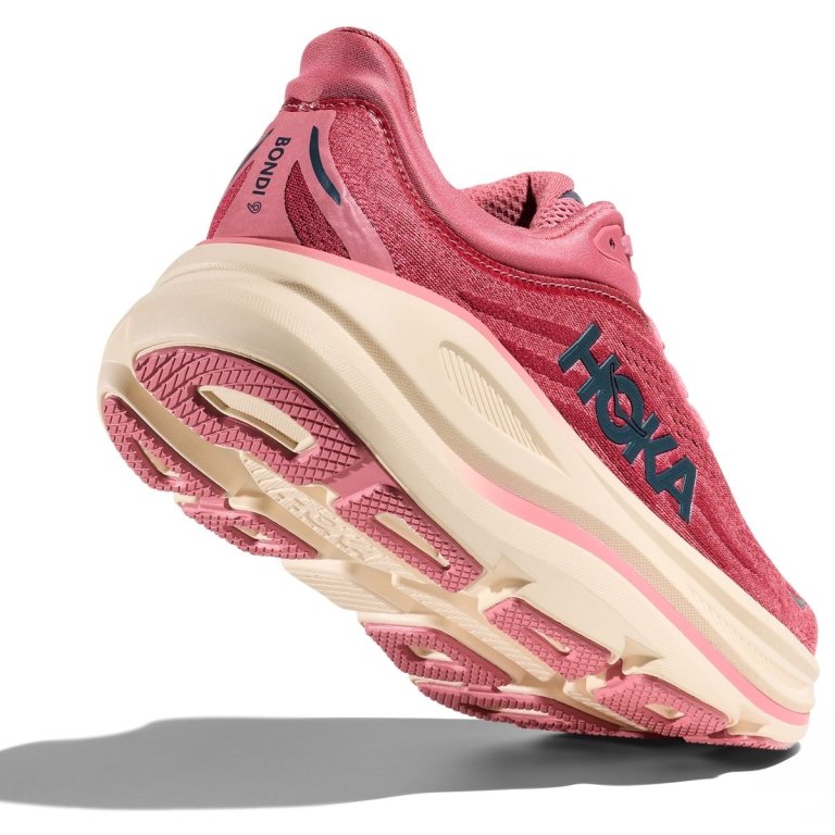Кросівки Hoka Bondi 9 W - червоні