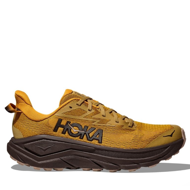 Кросівки Hoka Challenger 8 M - жовто/коричнево/чорні