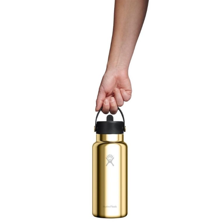 Термопляшка Hydro Flask 32 унції (946 мл) - золота