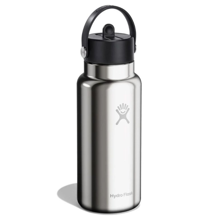 Термопляшка Hydro Flask 32 унції (946 мл) - срібляста