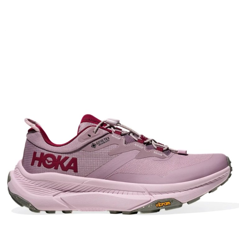 Взуття Hoka Transport GTX W - рожево/червоне