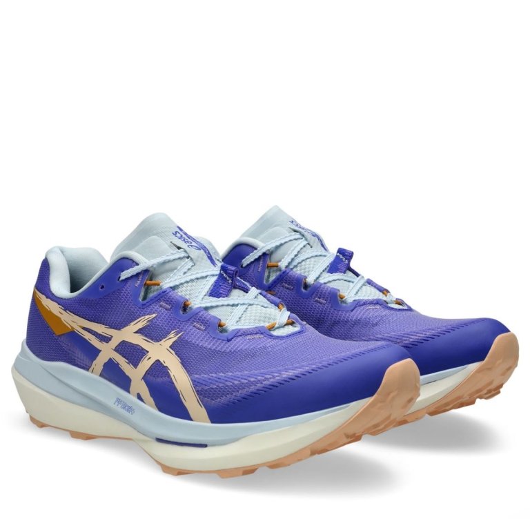 Кросівки Asics Fujispeed 4 - синьо/помаранчеві