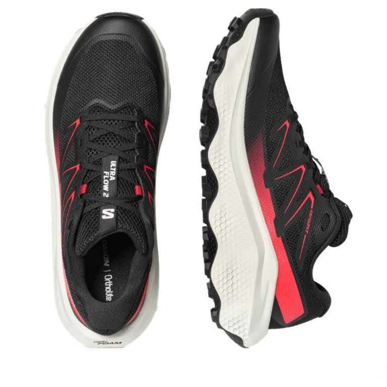 Кросівки Salomon Ultra Flow 2 M - чорно/червоно/білі