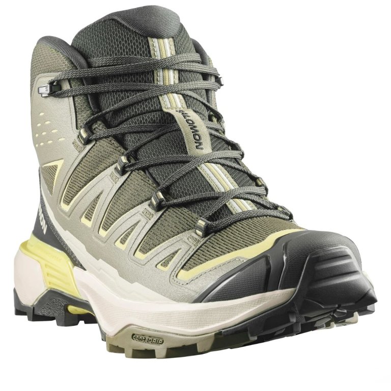 Черевики Salomon X Ultra 360 Edge Mid GTX M - темно-зелені