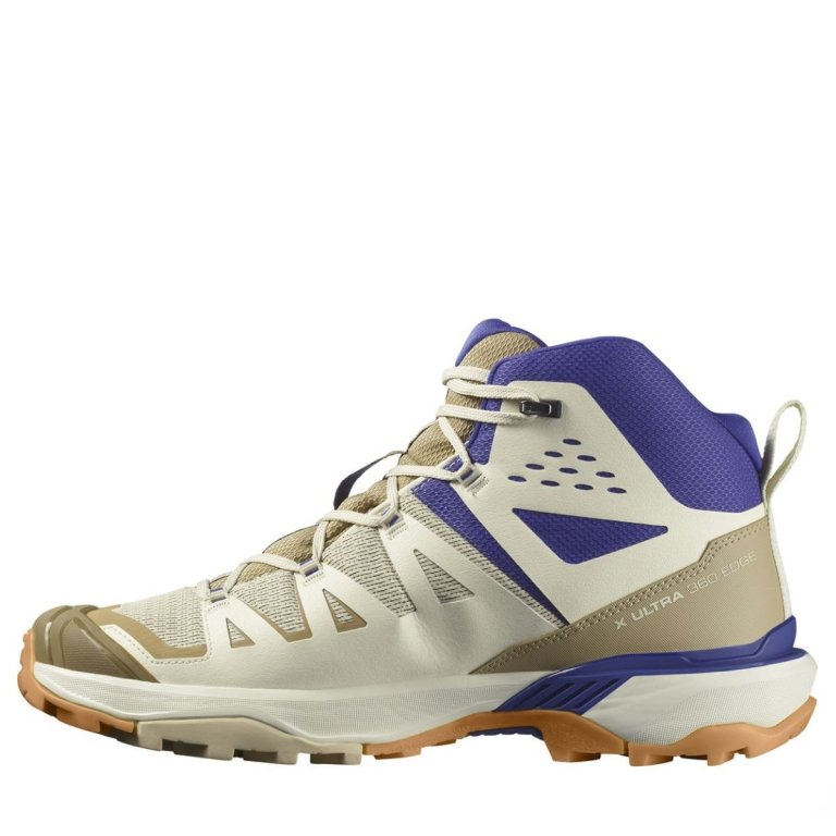 Взуття Salomon X Ultra 360 Edge Mid GTX M - коричневе / бежеве / синє