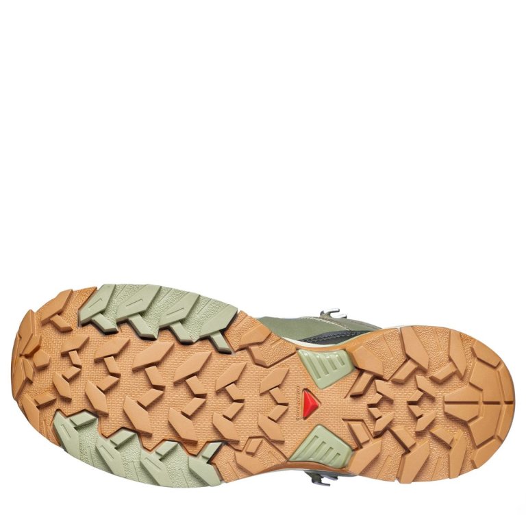 Черевики Salomon X Ultra 360 Edge Mid GTX W - темно-зелені