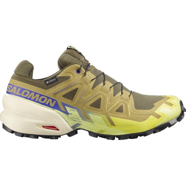 Кросівки Salomon Speedcross 6 GTX M - зелено/жовті