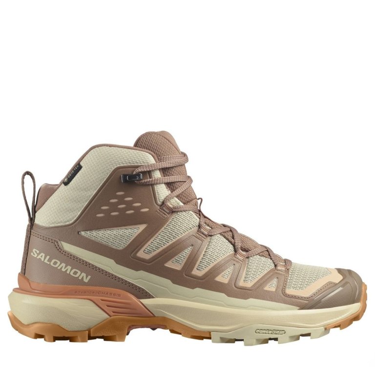 Взуття Salomon X Ultra 360 Edge Mid GTX W - помаранчевий/рожевий