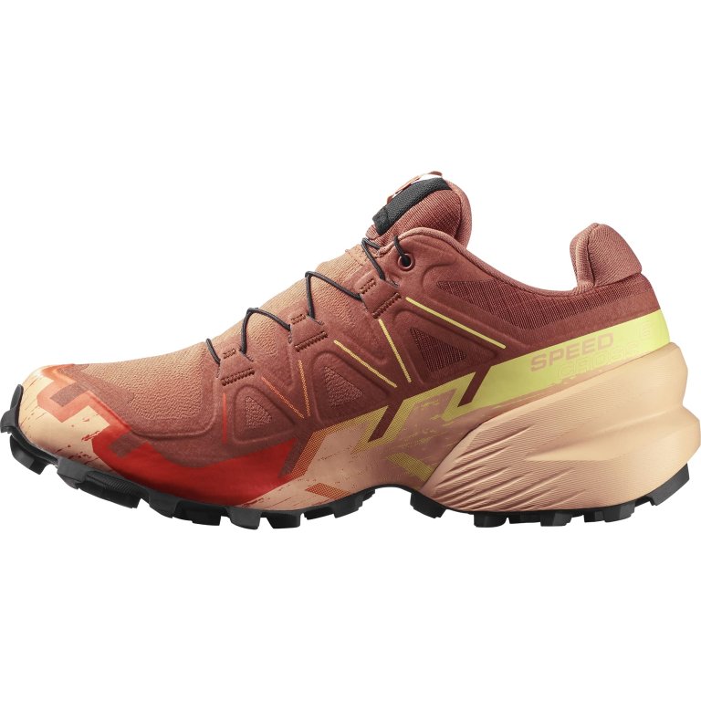 Кросівки Salomon Speedcross 6 GTX W - коричнево/помаранчеві