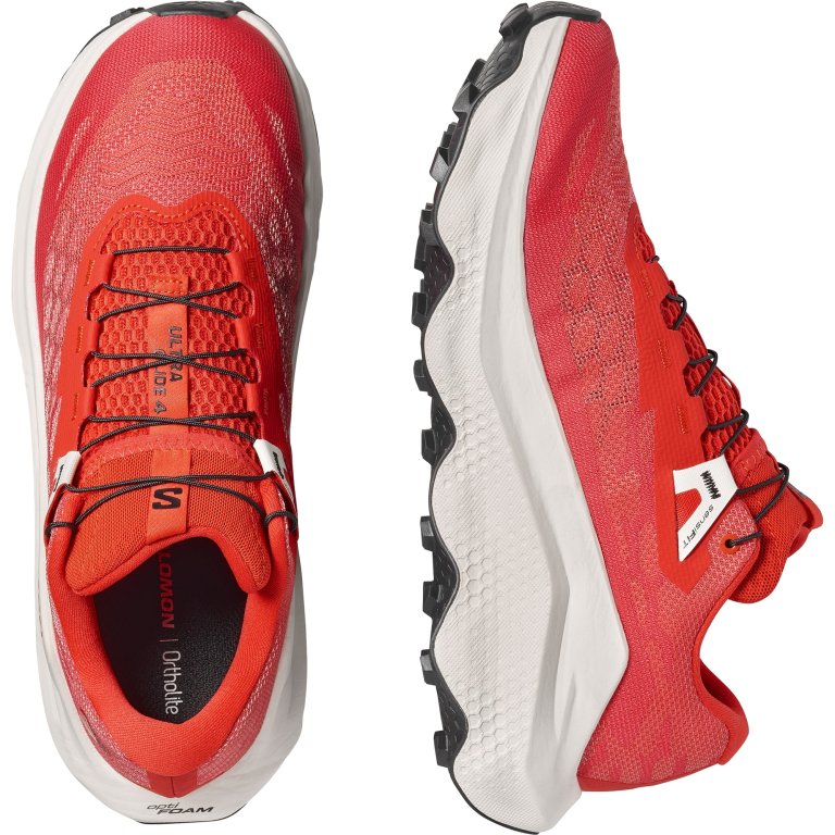 Кросівки Salomon Ultra Glide 4 M - червоно/білі