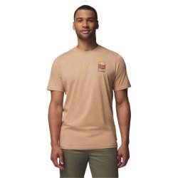 Футболка Columbia Explorers Canyon™ Back SS Tee M - бежева