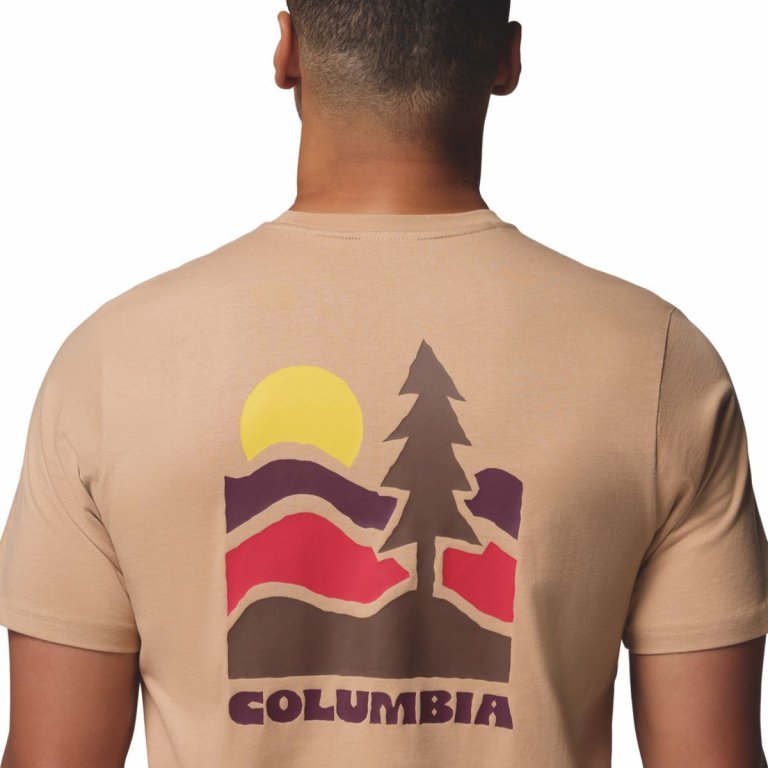 Футболка Columbia Explorers Canyon™ Back SS Tee M - бежева