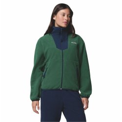 Mikina Columbia Sequoia Grove™ Full Zip Fleece W - zelená