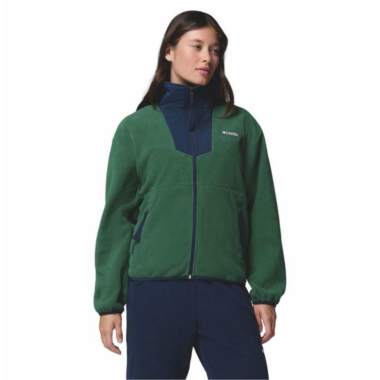 Mikina Columbia Sequoia Grove™ Full Zip Fleece W - zelená